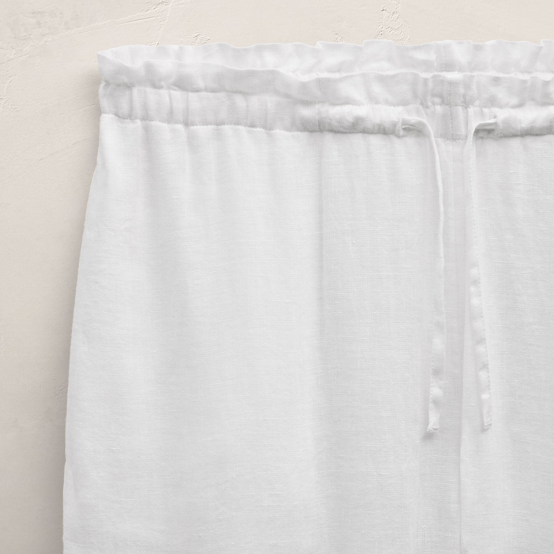 Linen Pant - White