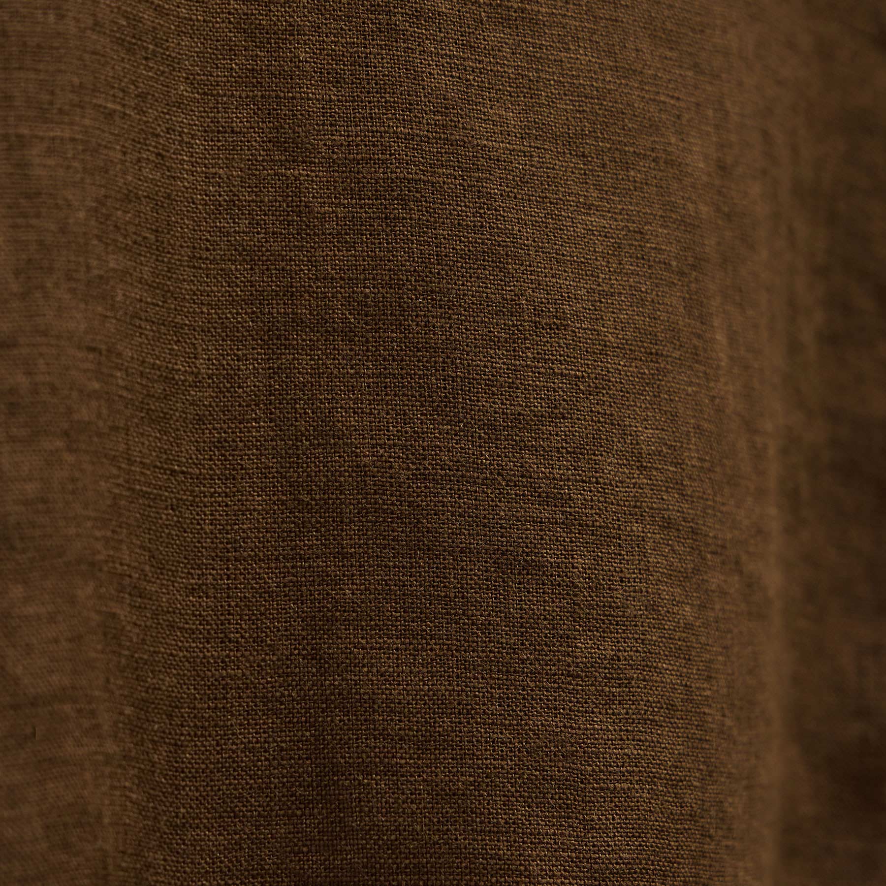 Linen Oversized Shirt - Cocoa