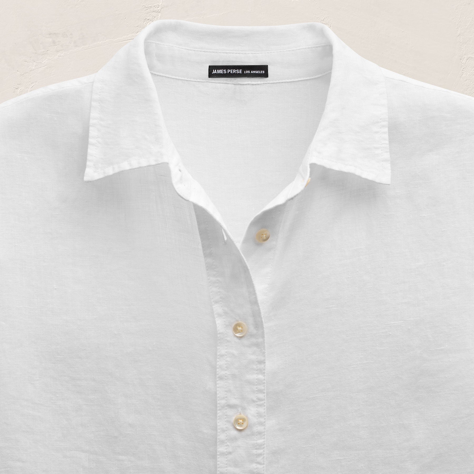 Linen Oversized Shirt - White