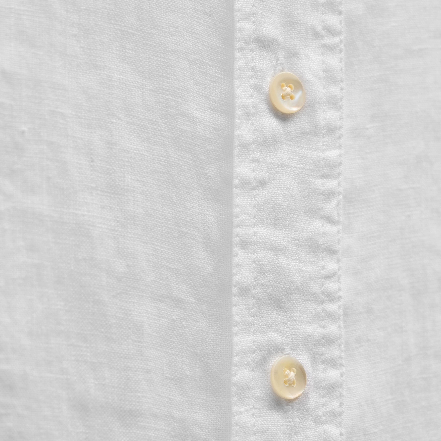 Linen Oversized Shirt - White