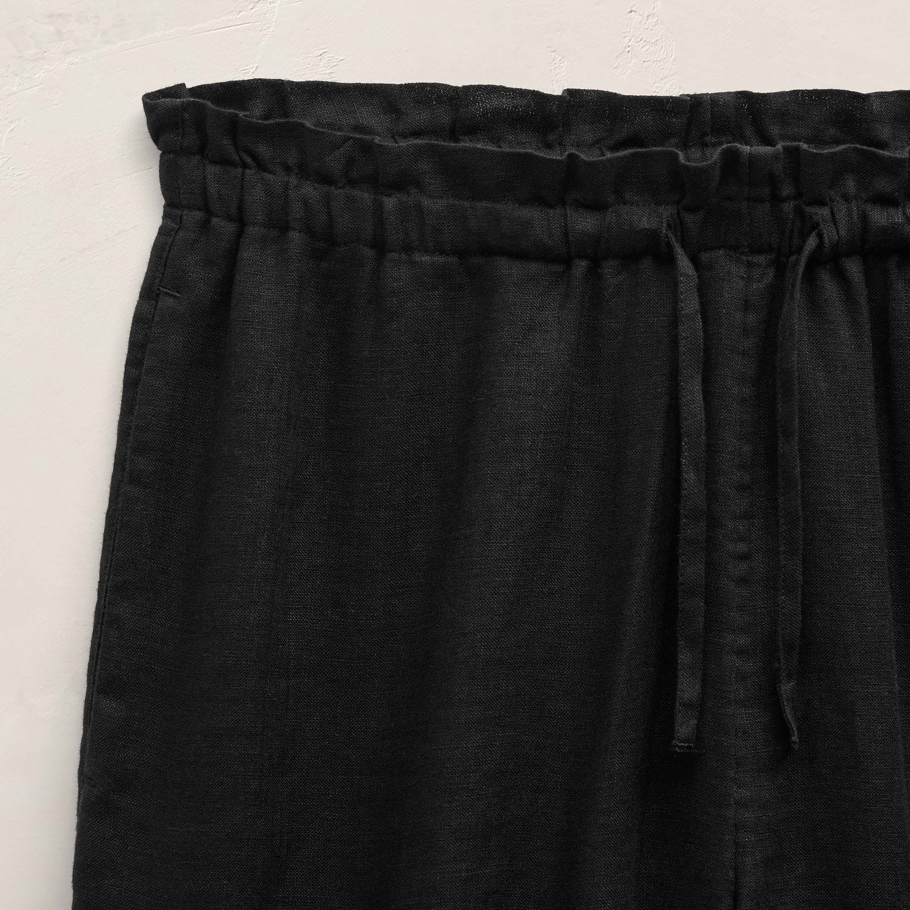 Linen Short - Black