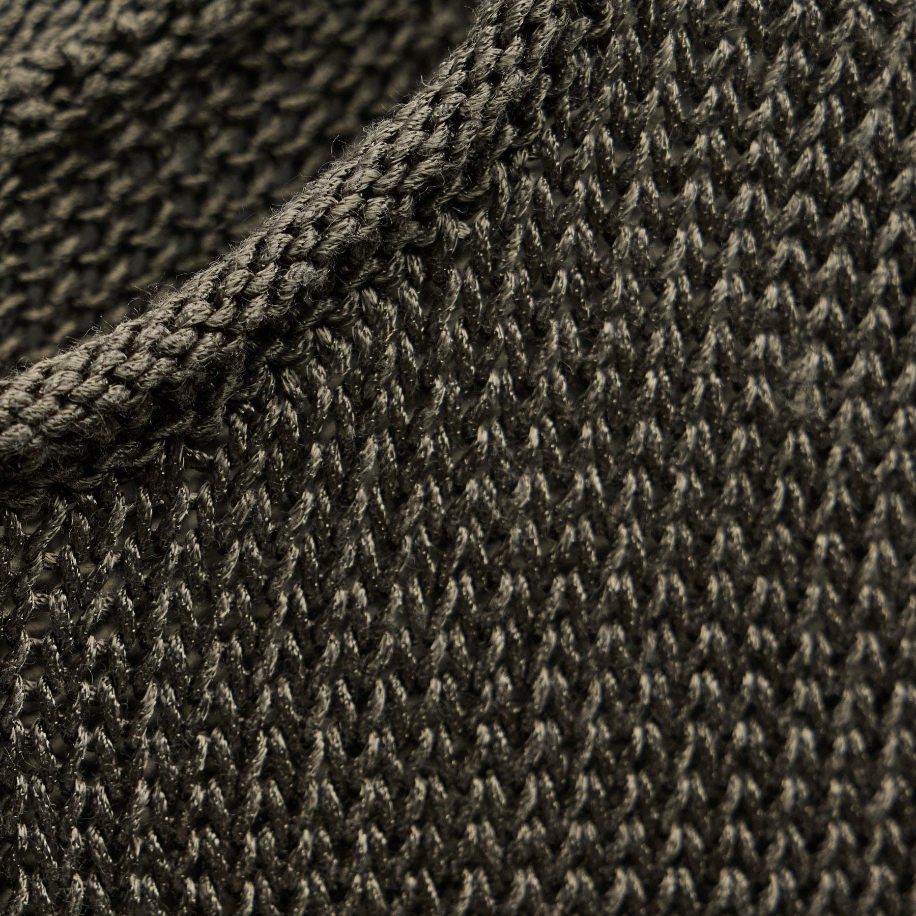 Linen Blend Sweater Tank - Dark Moss