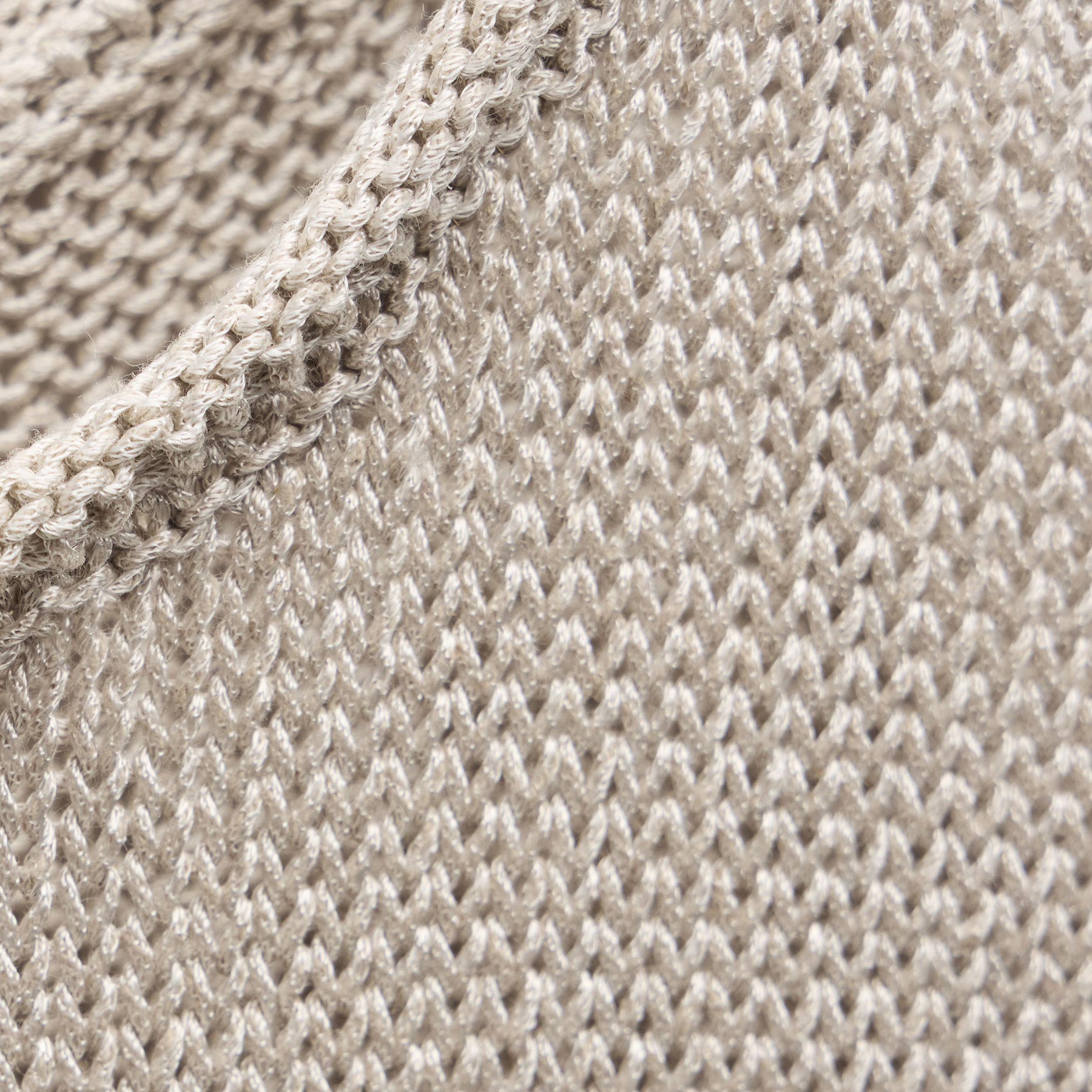 Linen Blend Sweater Tank - Ecru