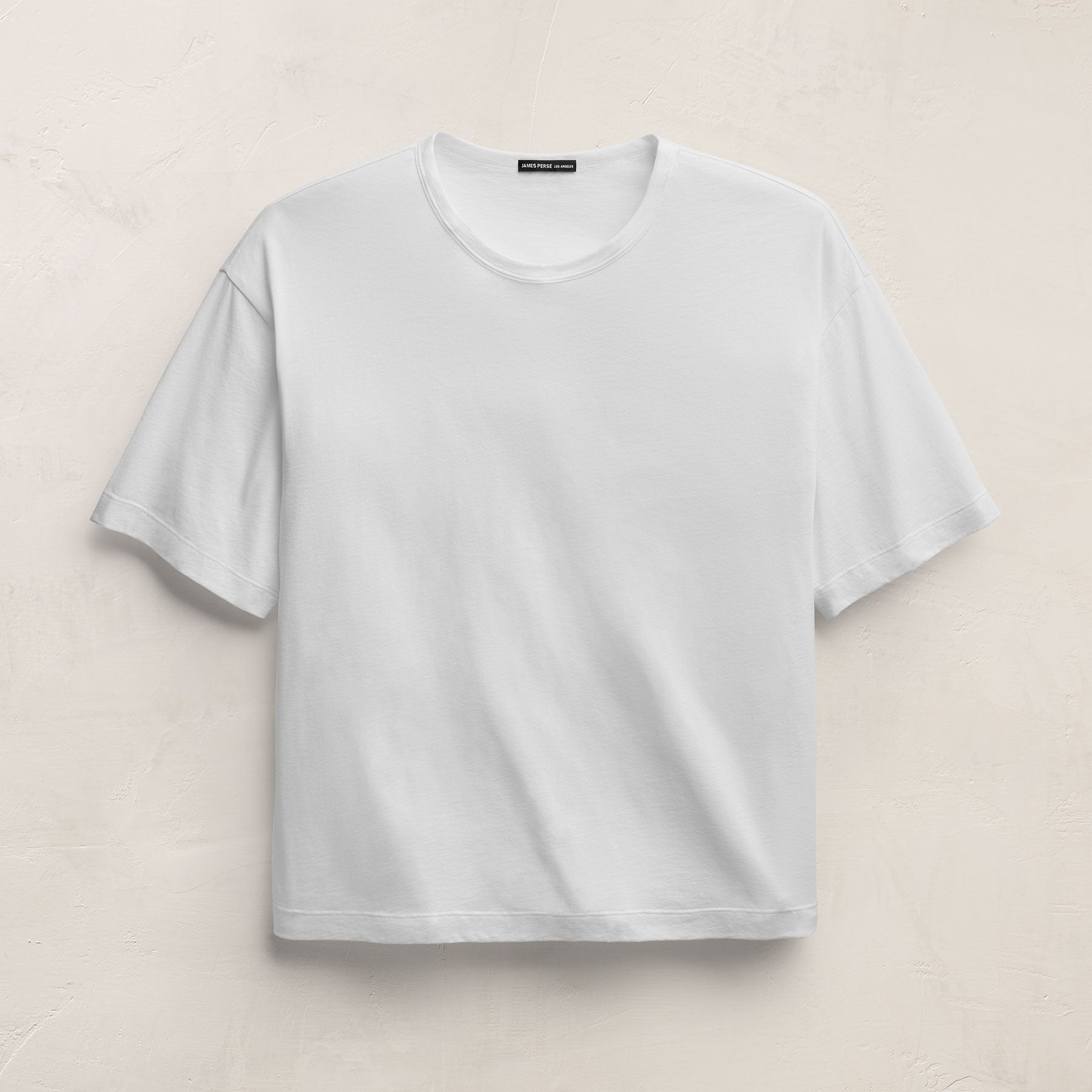 Lightweight Luxe Jersey Tee - White