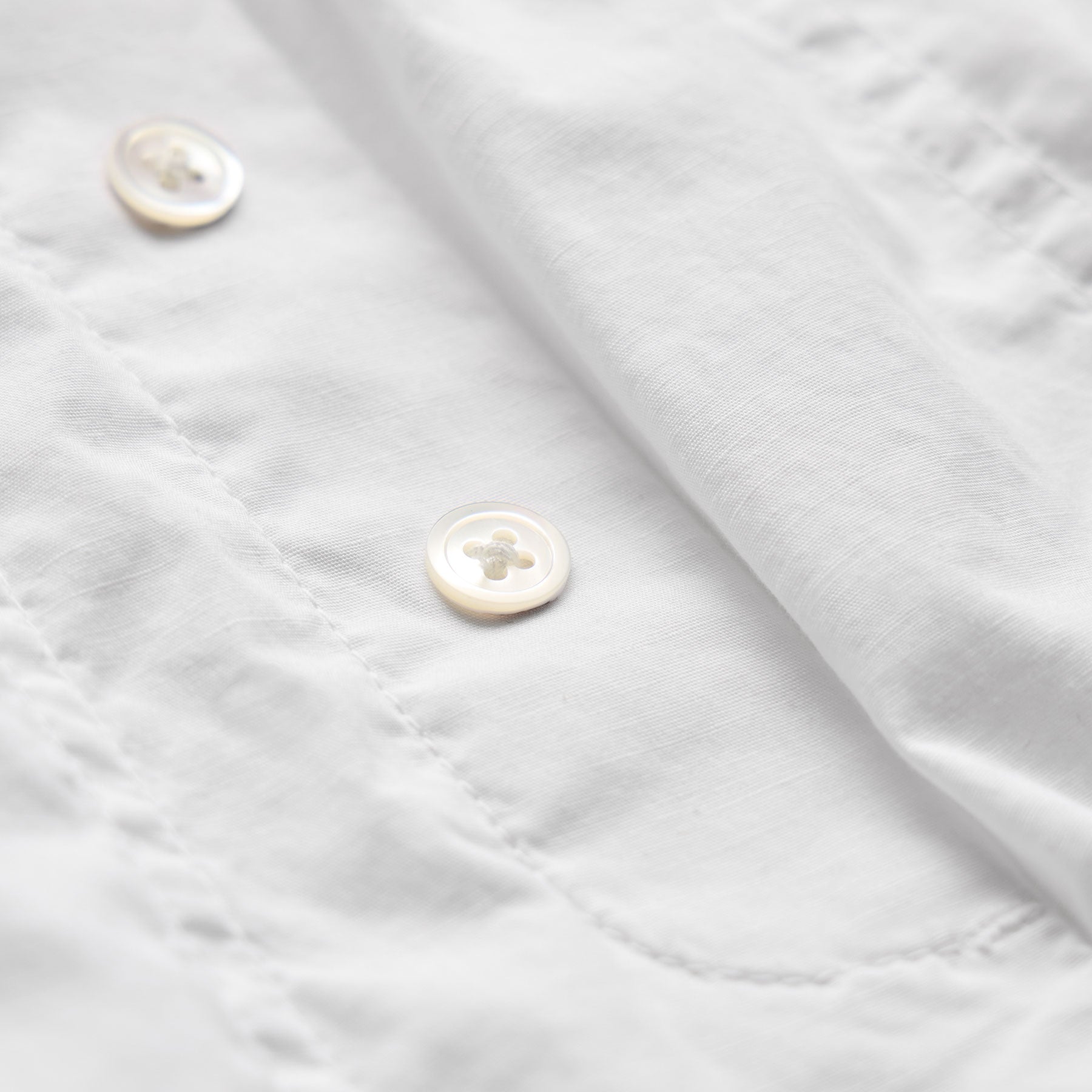 Stretch Poplin Boxer Short - White