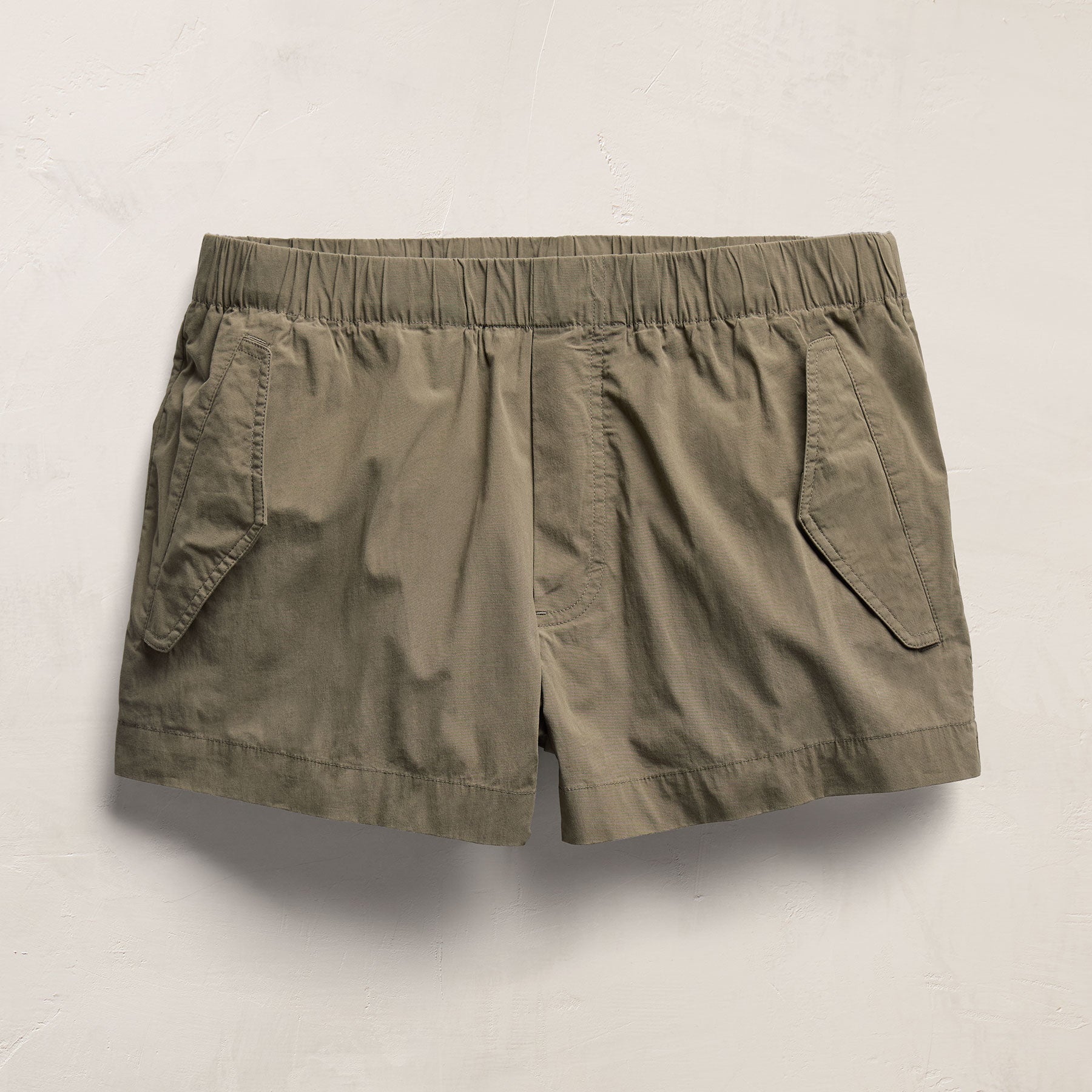Stretch Poplin Surplus Short - Light Olive