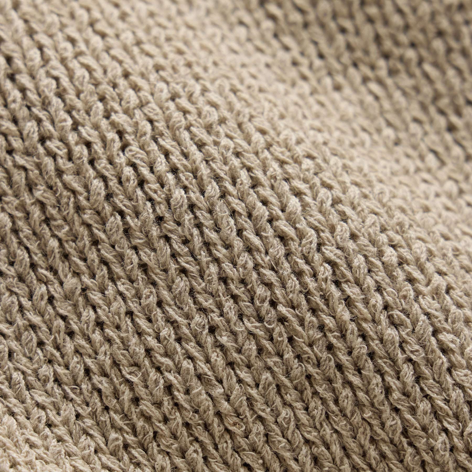 Baja Tie Front Cardigan - Natural/Tobacco