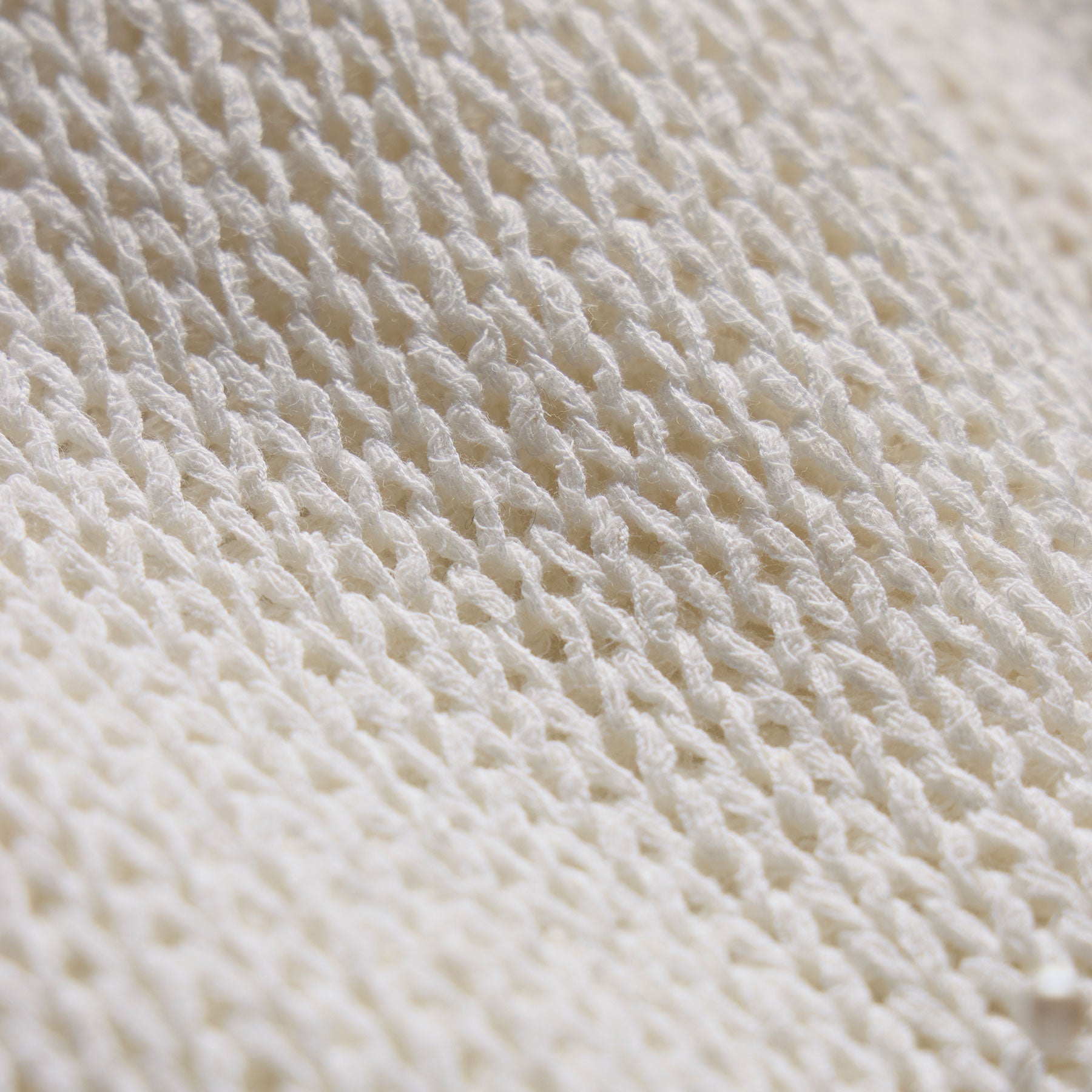 Cotton Linen Pullover Sweater - Off White
