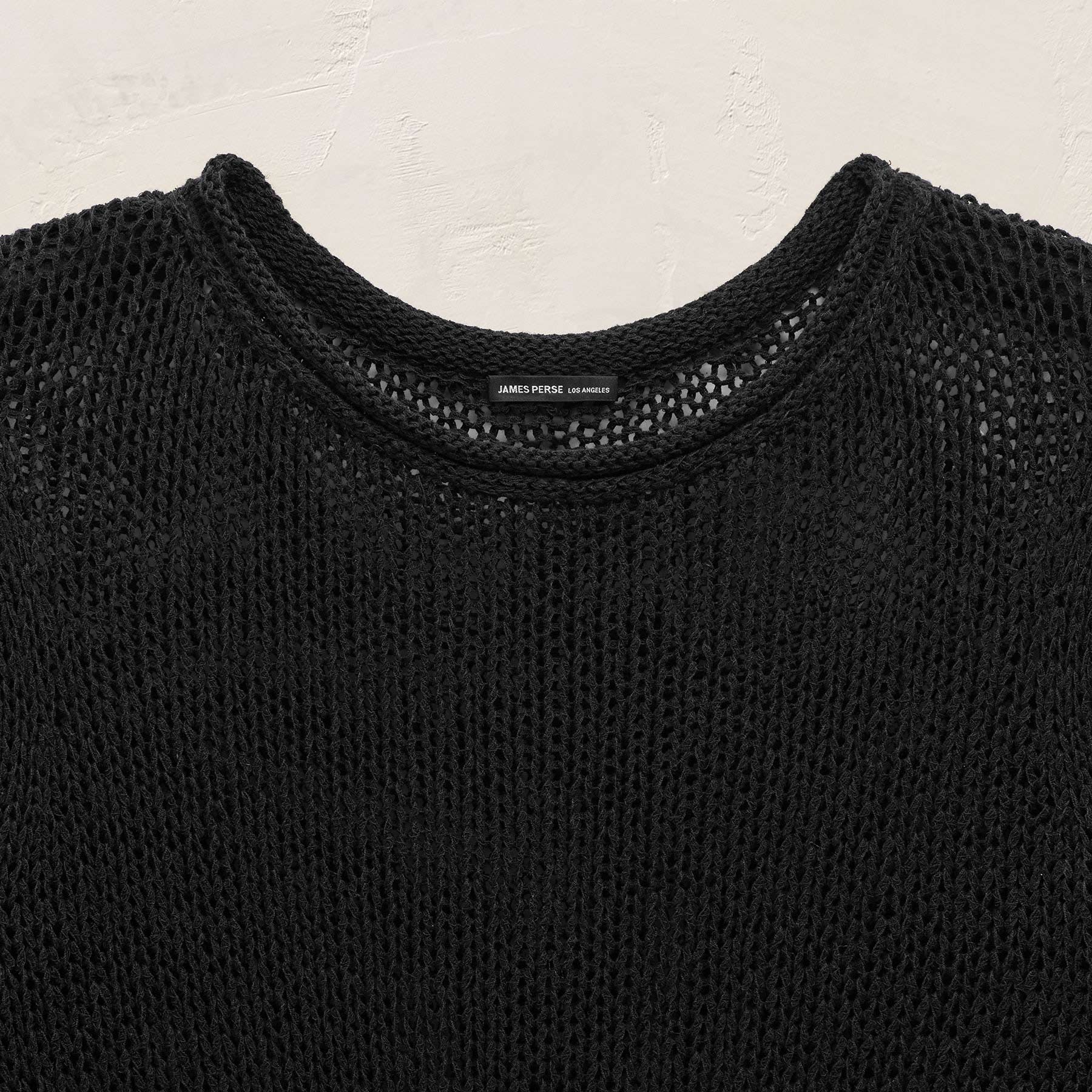 Baja Fringe Cotton Linen Tunic - Black