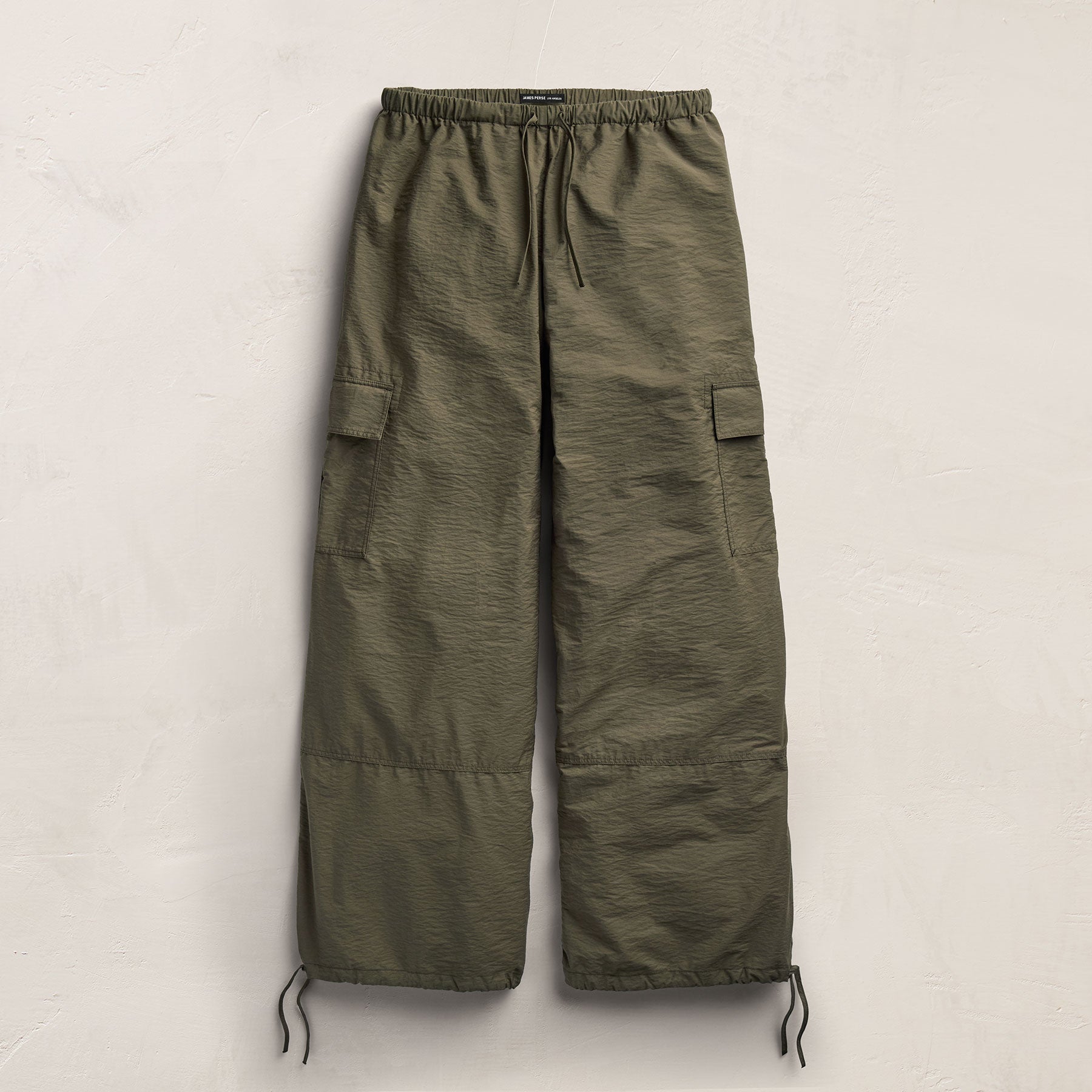 Parachute Cargo Pants - Army Green