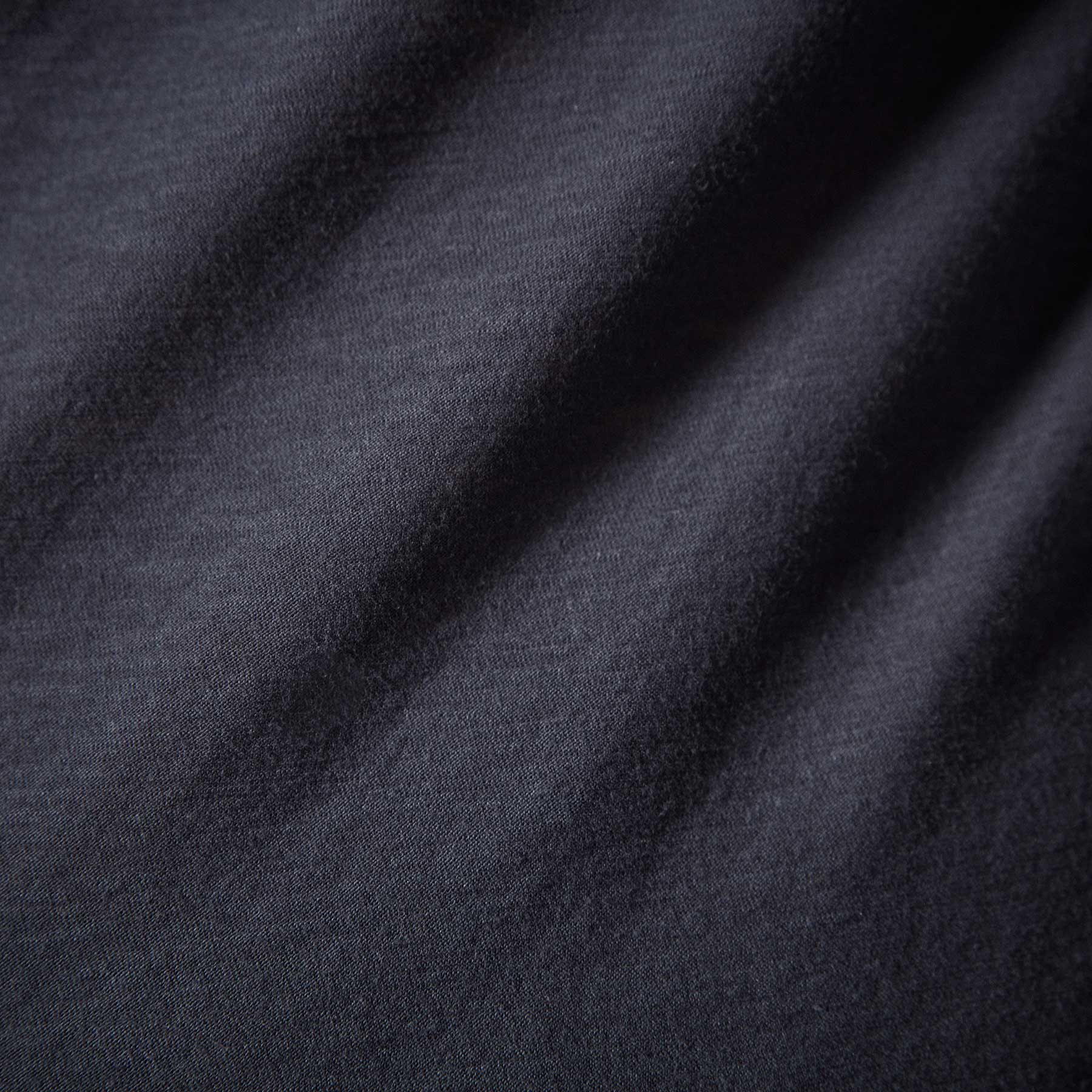 Sheer Slub Long Sleeve Crew - Deep