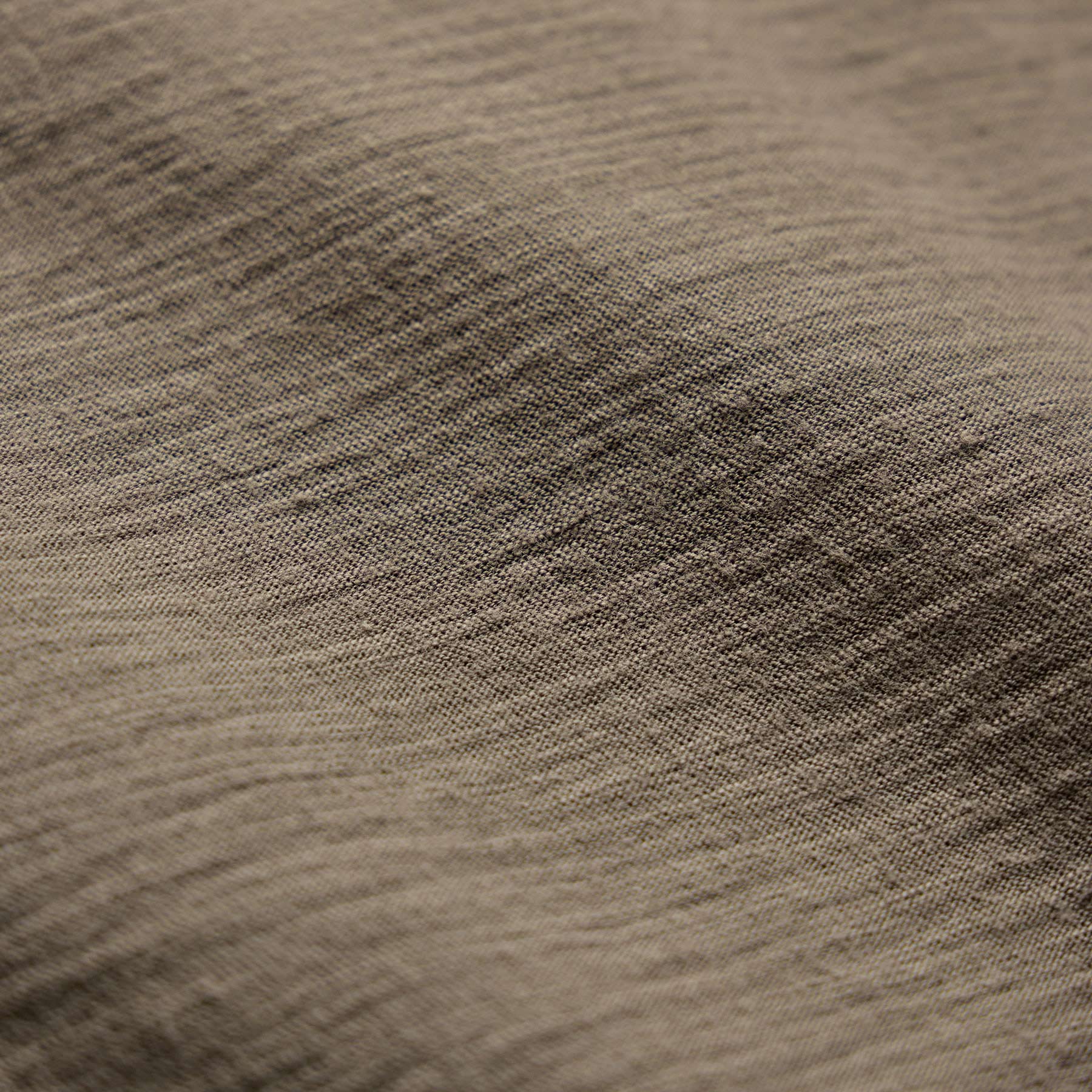 Sheer Slub V Neck - Light Olive