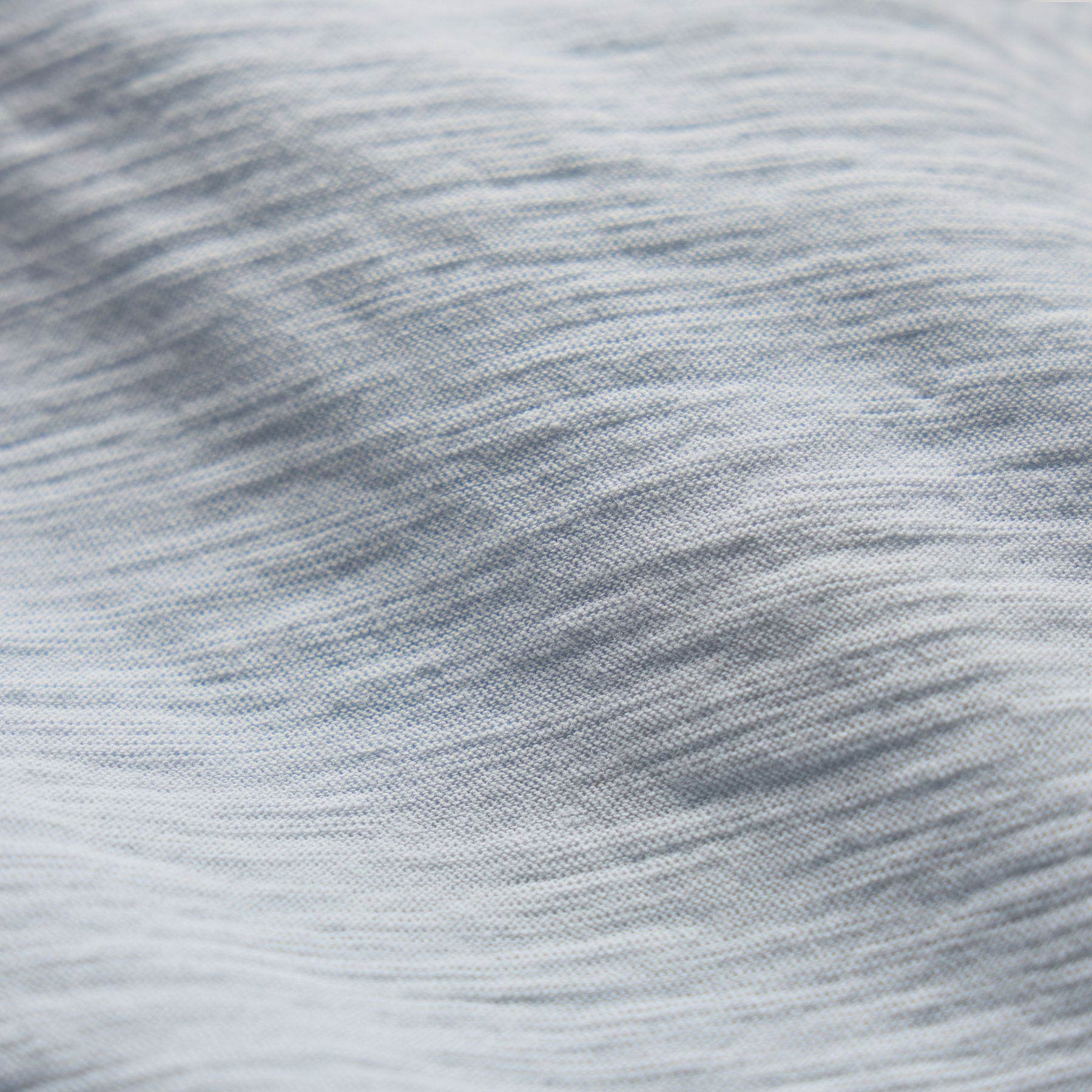 Sheer Slub V Neck - Memory