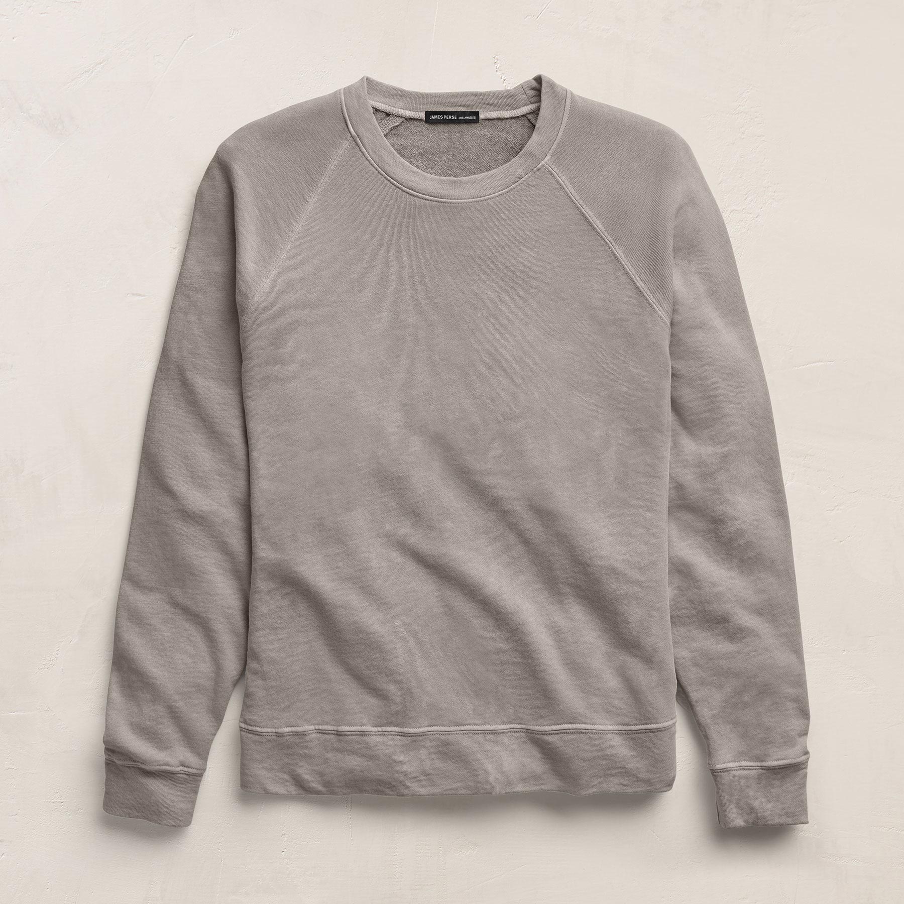 Vintage French Terry Relaxed Sweatshirt - Fog Pigment
